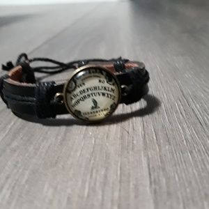 New ouija board leather bracelet